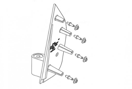 Rosco  - Driver Side Mounting Base
