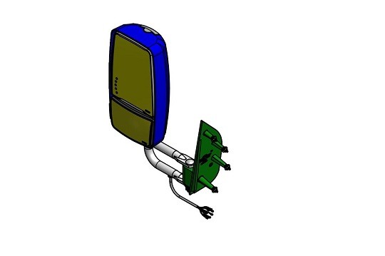 Rosco  - Driver Side Mirror Assembly