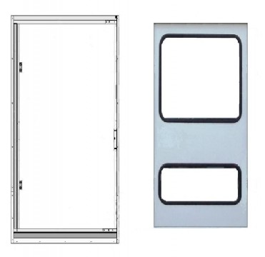 E-Door/Frame Assy Flat Floor