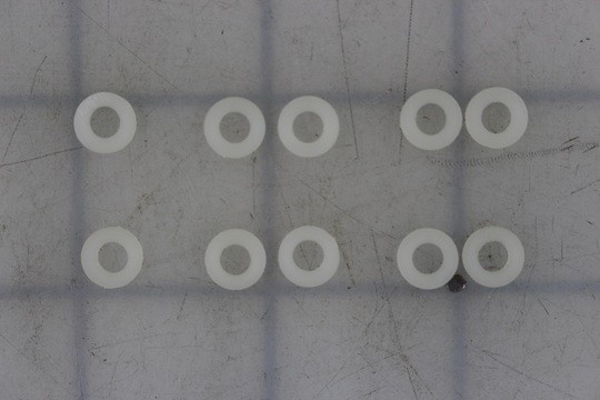 Braun Corporation - #6 Nylon Washer Kit - 10 Pack