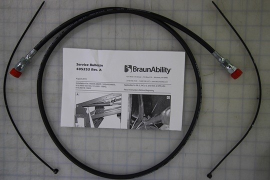 Braun Corporation - Hose Assembly 1/8 High Pressur