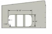 DRW Flat Floor Rear LH Top Int