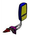 Passenger Mirror Assembly.