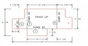 Double Leaf Lock Switch Cover