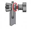 DL2 Bike Rack Oilite Flange