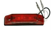 Red LED Marker Light with Pig